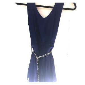 Royal blue romper